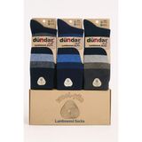 Dündar Çorap 5909 Dündar Erkek Lambswool Çorap 12LI M5 - Karışık