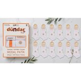 Dündar Çorap Modal Patik Çorap Seti 12'li - Dikişsiz & Kokulu (36-40) - 36 - 40 - Beyaz