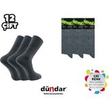 Dündar Dikişsiz Yıkamalı Kokulu Erkek Likralı Bambu Çorap 12'li - 40 - 44 - Renkli