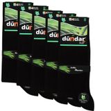 Dündar Erkek Bambu Çorap - 6'lı Bambu Erkek Soket Siyah - 40-44