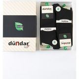 Dündar Erkek Bambu Dikişsiz 40-44 Numara Yazlık Uzun Çorap 12 Li Paket - Koyu Kahve - 40 - 44