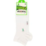 Dündar Erkek Bambu Patik Çorap Plus Dikişsiz 6'lı Beyaz - 41 - 45