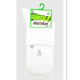 Dündar Erkek Plus Bambu Kısa Konç Çorap 4131/1 - 12 Adet Beyaz 41-45