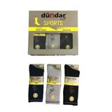 Dündar Erkek Plus Sports Tenis Taba Havlu Çorap - 6 Adet Karışık Renk 40-45
