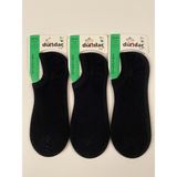 Dündar Erkek Sneaker Çorap Bambu Dikişsiz 3'lü - 40 - 45 - Lacivert