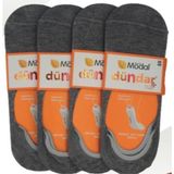 Dündar Kadın Modal Babet Çorap - 12 Adet 36-40 - Gri