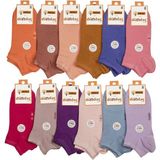 Dündar Kadın Modal Plus Patik Çorap Pastel Renk 4506 - 6 Adet - 36 - 40 - Renkli
