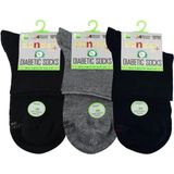 Dündar Kadın Unisex Bambu Konç Şeker Çorap 0614 - 12 Adet - 36 - 40 - Renkli
