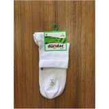 Dündar Plus 4131 Erkek Bambu Kısa Konç Çorap 12 Adet - Beyaz - 41 - 45