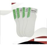 Dündar Plus 6883 Erkek Bambu Snecker Kokulu Çorap 6 Adet - 41 - 45 - Beyaz