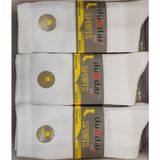 Dündar Plus 7101 Erkek Tenis Çorap 12 Adet - Beyaz - 40 - 45