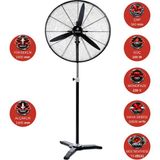Dündar SV 50 50 cm 100 W Monofaze Ayaklı Sanayi Tipi Vantilatör