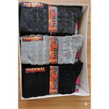 Dündar Unisex Havlu Thermal Soket Çorap; ADİKİŞSİZ/SOFT YIKAMA/KOKULU; Asorti 12'Lİ PAKET - 36 - 40