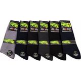 Dündar Unisex Klasik Uzun Çorap (Erkek /bayan ) Bambu Çorap 6 Çift -36-40 Numara - 36 - 40 - Çok Renkli