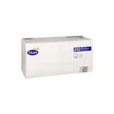 Duni Peçete 3Katlı 33*33Cm 250Li Beyaz Desenli (4'Li Paket)