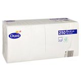 Duni Peçete 3Katlı 33*33Cm 250Li Beyaz Desenli (5'Li Paket)