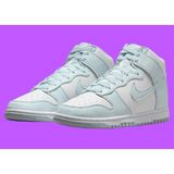 Dunk High Next Nature White/glacier Blue Shoes Kadın Mavi Deri Bilekli Spor Ayakkabı FV5960-100