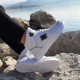 Dunlop 2238-2243 Beyaz Fuspetli Ortapedik Boğazlı Basket Spor Ayakkabı