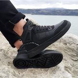Dunlop 2238 Siyah, Fuspetli Ortapedik Boğazlı Jordan Basket Spor Ayakkabı