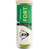Dunlop D TB Fort All Court 3'lü Tenis Topu Yeşil Renkli Kutulu Ürün