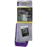 Dunlop DUN118 Temizlik Bezi Xl 36X36 cm 2 Parça (660 G/m²) - Mor - Siyah