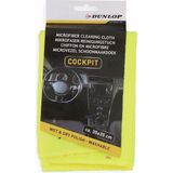 Dunlop DUN120 Kokpit Mikrofiber Bezi 35X35 cm (250 G/m²) - 140 Sarı