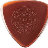 Dunlop Primetone Küçük Üçgen 1,3 mm Yontulmuş Pena (Grip), 3'lü Paket