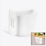 DÜNYA-07110-101 Askılı Kova ve Dolap Düzenleyici 178x278x233mm 7lt Kapaklı Kar Beyaz - 12'li Paket