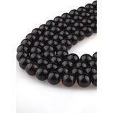 Dünya Doğal Taş 10 mm Lal Garnet ( Granat ) Taşı Dizi - DZ4205