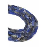 Dünya Doğal Taş 13X4 MM Sodalit Taşı Dizi