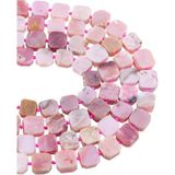 Dünya Doğal Taş 14X15X8 mm Pembe Opal Taşı Dizi - DZ3879