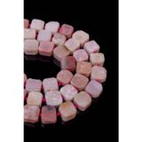 Dünya Doğal Taş 14X8 MM Pembe Opal Taşı Dizi