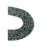 Dünya Doğal Taş 4x2 MM Afrika Turkuaz Taşı Dizi