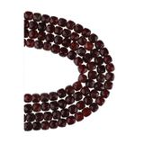 Dünya Doğal Taş 4X4 MM Küp Kesim Lal Garnet Taşı Dizi - DZ3900