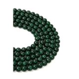 Dünya Doğal Taş 8 MM Malahit (Malakit) Taşı Dizi