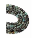 Dünya Doğal Taş 9X6 MM Afrika Turkuaz Taşı Dizi