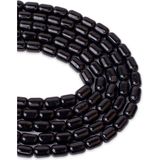 Dünya Doğal Taş 9x6 mm Siyah Turmalin Taşı Dizi