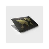 Dünya Haritası Temalı Laptop Sticker