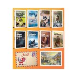Dünya Klasikleri Sekizli Set - 4 ve Kartpostal