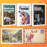 Dünya Klasikleri Üçlü Set - Demiryolu Serserileri - Timsah - Hastlaık Hastası ve Kartpostal