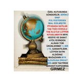 DÜNYA Kristal KÜRE OFİS HEDİYESİ