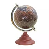 Dünya Küre Stantlı Dekoratif Döner World Globe Sl339-B 26Cm