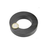 Dünya Magnet 1 Adet 100Mm X D60Mm X 15Mm Ferrite Kömür Halka Mıknatıs Magnet