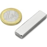 Dünya Magnet 1 Adet 50 mm x 10 mm x 5 mm Köşeli Süper Güçlü Neodyum Mıknatıs - Gümüş