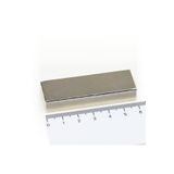 Dünya Magnet 1 Adet 60X20X10 Mm Güçlü Neodyum Mıknatıs, Köşeli Magnet, N35 Kalite