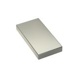 Dünya Magnet 1 Adet 80Mm X 40Mm X 10Mm Köşeli Süper Güçlü Büyük Neodyum Mıknatıs