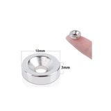 Dünya Magnet 10 Adet 10Mm X 3Mm Havşa Delikli Güçlü Neodyum Mıknatıs