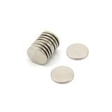Dünya Magnet 10 Adet 12 X 2 Mm Yuvarlak Neodyum Mıknatıs Magnet