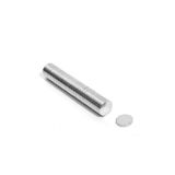 Dünya Magnet 10 Adet 15Mm X 2Mm Yuvarlak Güçlü Neodyum Mıknatıs