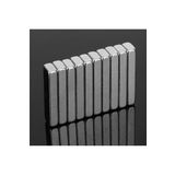 Dünya Magnet 10 Adet 20Mm X 6Mm X 3Mm Köşeli Süper Güçlü Neodyum Mıknatıs